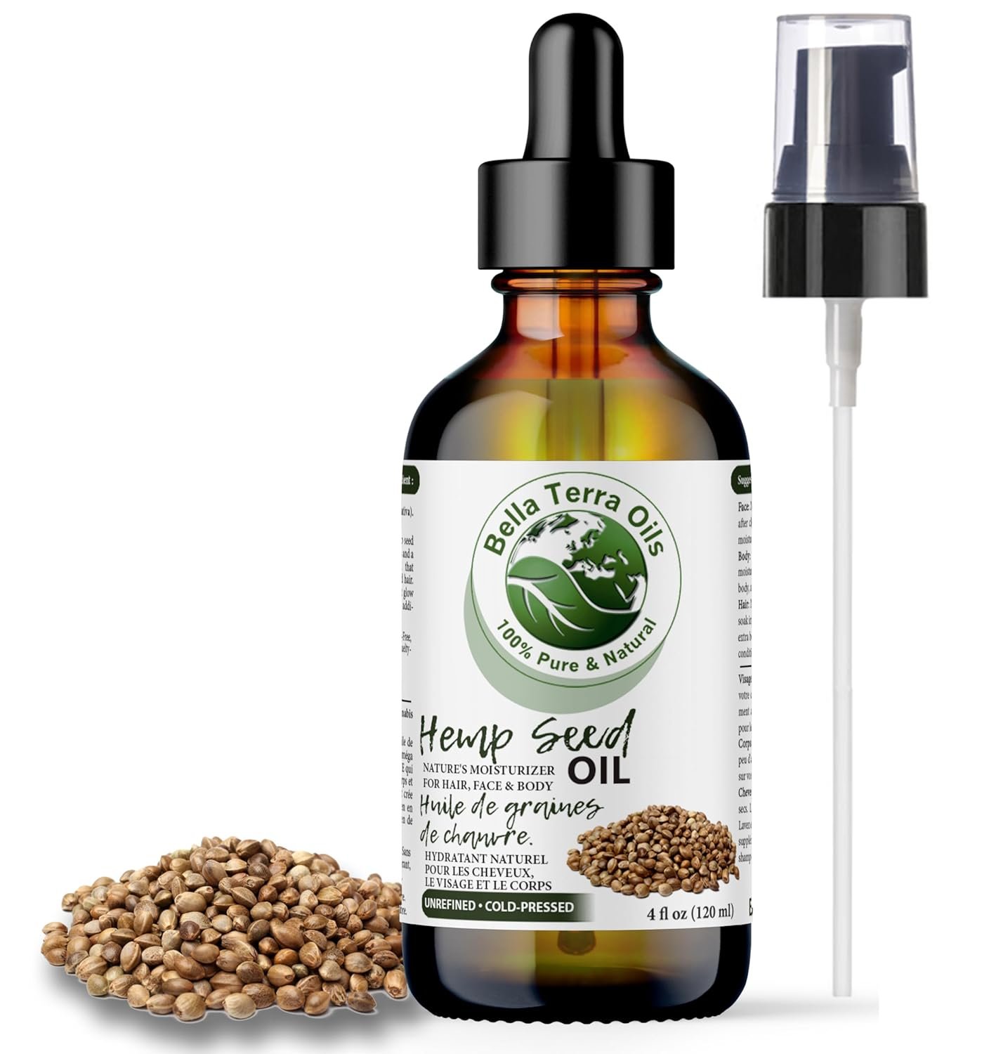 Bella Terra Oils Hemp Seed Oil